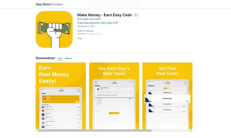 App MakeMoney  jogos para ganhar dinheiro